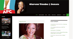 Desktop Screenshot of oluremitinubu.com